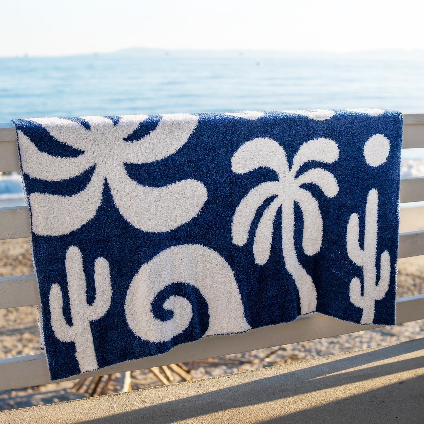 Surf & Saddle Plush Throw Blanket